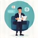 Icon representing career counseling